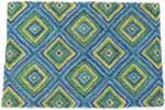 Summer Geometric Coir Door Mats